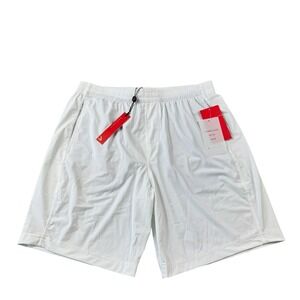 Redvanly Bright White Byron Men's Athletic Performance Short Size M NWT